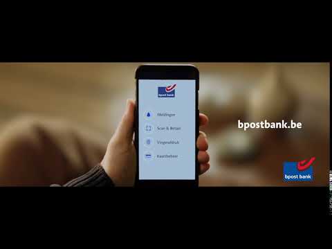 Ontdek de bpost bank app