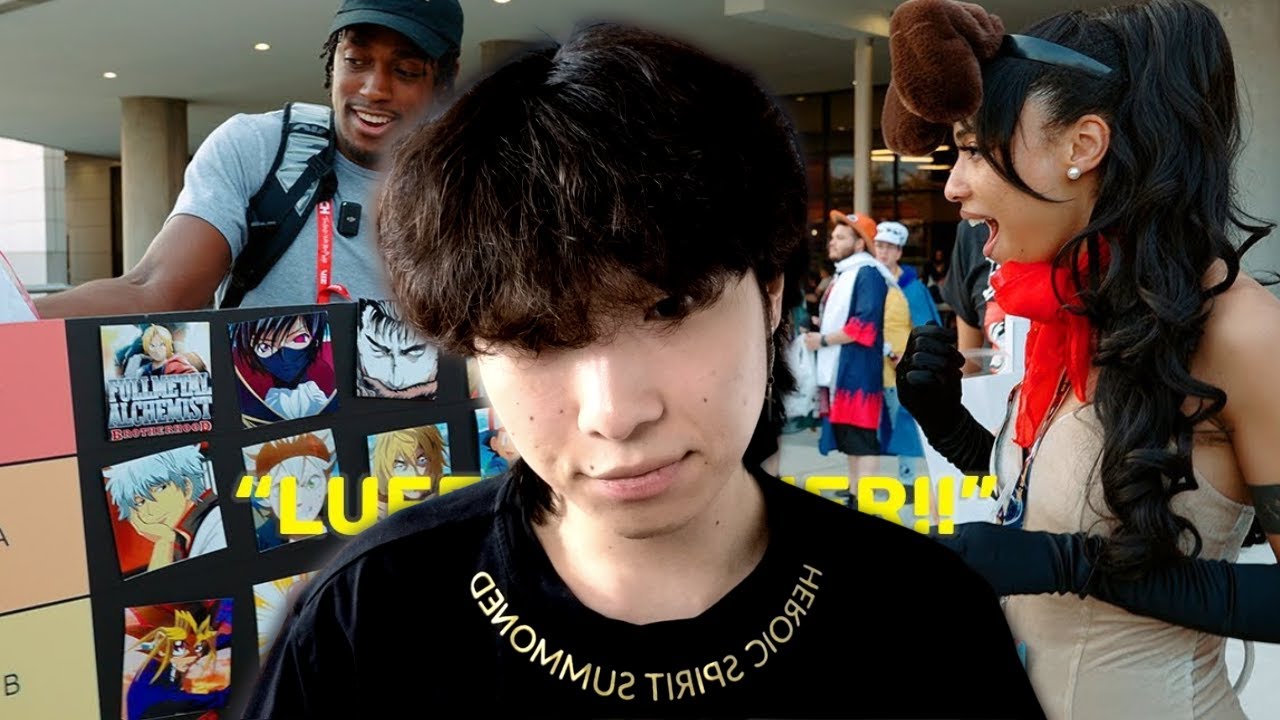 Watching 100 anime fans make a tier list (SO MUCH DELULU 😂)