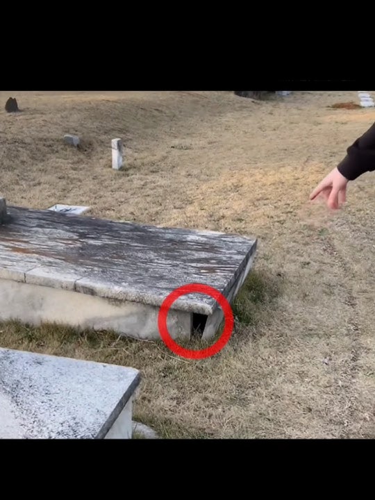 เขาพบบางอย่างที่ผิดปกติในหลุมศพบรรพบุรุษ