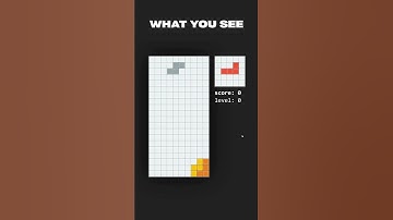 Tetris (HTML, CSS, JS)#code #gamedevelopment #frontend #codechallenge #webdevelopment #htmlcssjs