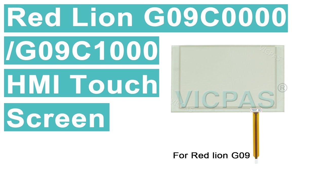 G09C0000 / G09C1000 Red Lion HMI Repair Touch Screen Panel With ...