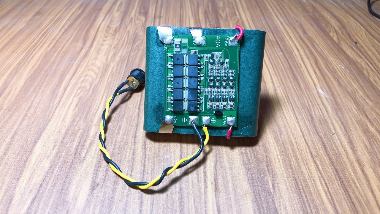 DIY 4S battery pack - chuẩn bị cho dự án mới