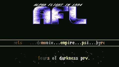 (AFL) Alpha Flight 1970 Intro 091 ! Commodore 64 (C64)
