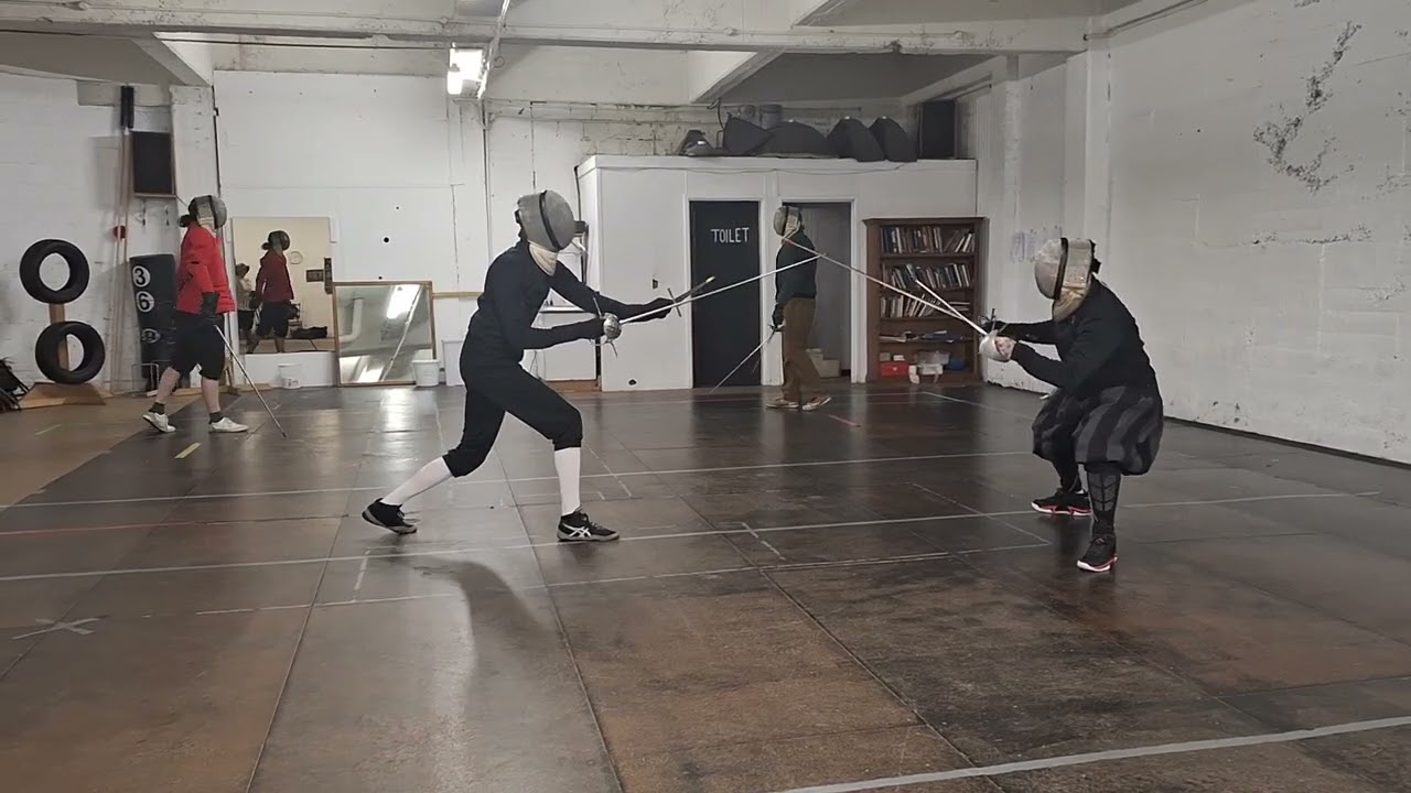 Woody and Mosh rapier and dagger 26th of June 2023