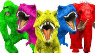 Colors Compilation for Kids ¦ Colors Dinosaur Finger Family Colors Songs for Children Nursery R