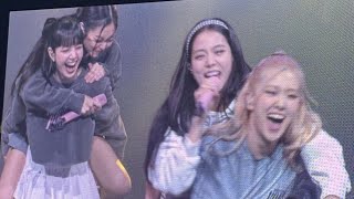 Chaelisa Carrying Jensoo On Their Backs