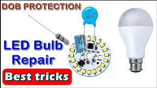 led bulb pcb repair / led bulb dob repair