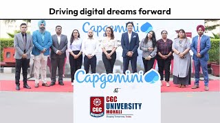 Capgemini Placement Drive at CGC University, Mohali | Success Engineered Every Day #cgcuniversity