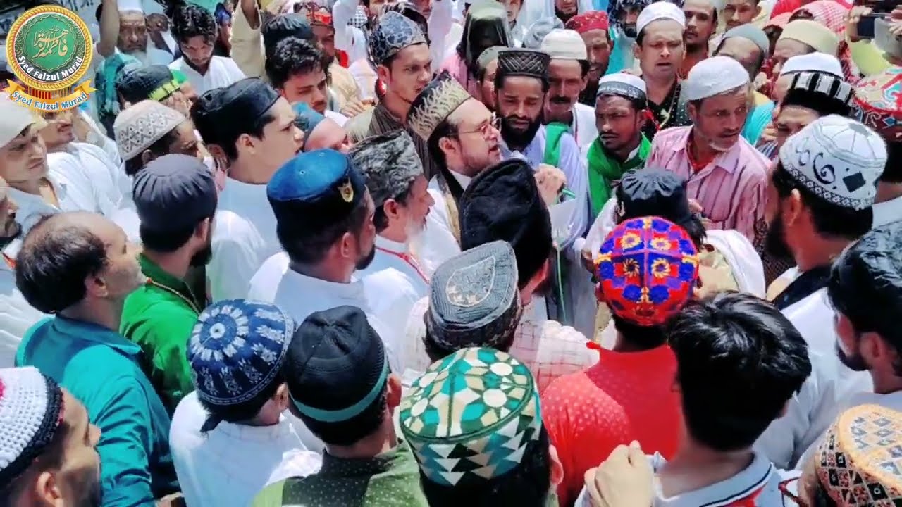 New Noha _ Abbas Ka Sab Jhuk Ke Alam Choom Rahe Hain By Khowaja Syed Misbahul Murad Jafari Madari