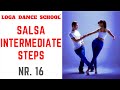 Learn salsa dance intermediate steps 16 at loga dance school