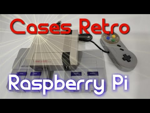 Cases Retro para Raspberry Pi 2/3 B+!!!