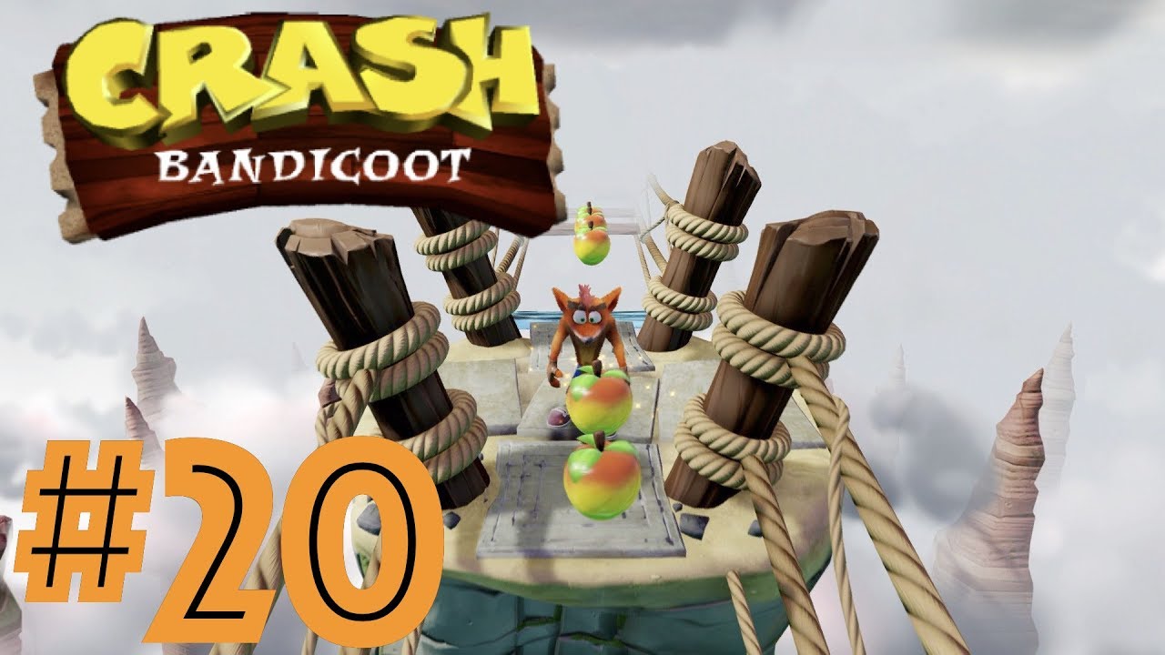 Crash Bandicoot Remastered Playthrough The High Road Level 20 YouTube