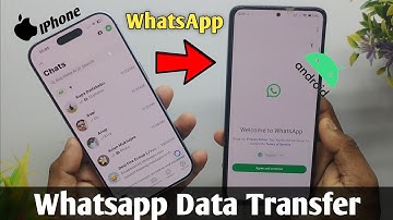 iphone se android whatsapp data transfer | Transfer WhatsApp Chats From Iphone To Android