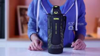 Thermos Ffz-1001 F Sports Bottle For Adults With Stylish Sling Pouch