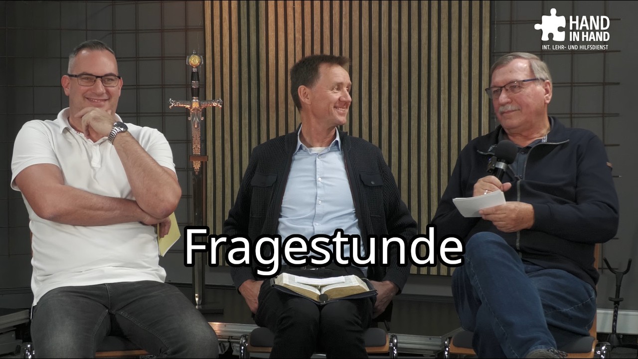Fragestunde mit Hartwig Henkel, Helmut Kühn und Mario Klüh