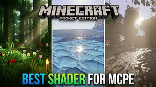 ULTRA REALISTIC SHADER+ TEXTURE PACK FOR MCPE / BEDROCK 1.26+ || #shaders #mcpe #minecraft 