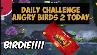 daily challenge angry birds 2 today May 16🥳🥳!! Birdie!!🥳🥳 4-5-6 with bubbles screenshot 5