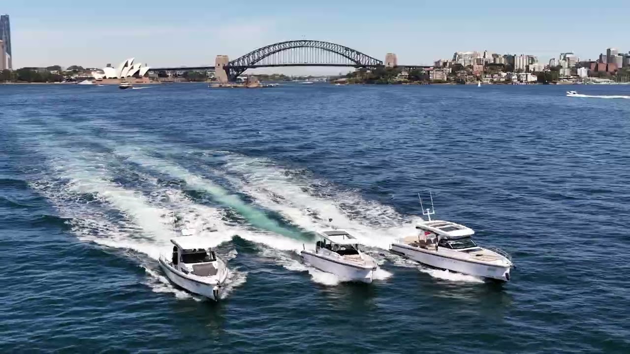 Three fast, premium boats