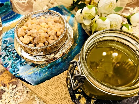 Frankincense Oil طريقة عمل زيت لبان الذكر لعلاج معظم مشاكل البشرة