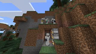 Minecraft Speedrunner VS 3 Hunters Bedrock Edition. Minecraft Manhunt
