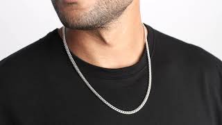 Silver Chains For Men Review Silver 