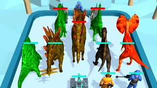 New Puzzle Dinosaur Android Game merge dinosaur battle fight screenshot 5