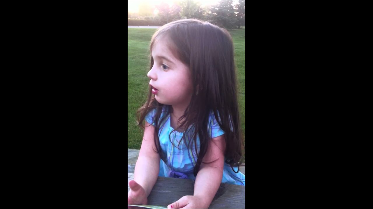 Typical conversation with my three year old.