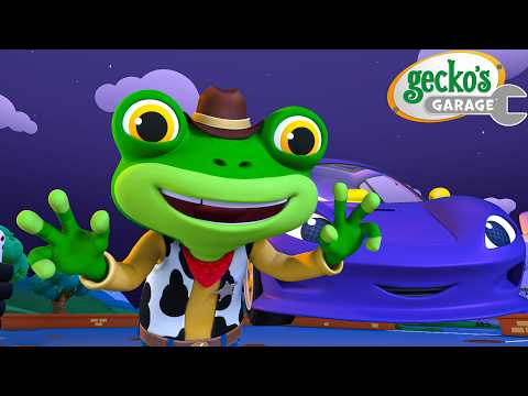 Muddy Monster Car Wash | Gecko's Garage 🚚 | Cartoons For Kids | Toddler Fun Learning