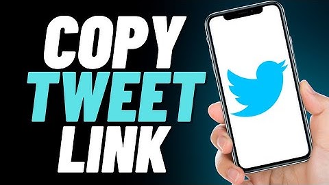 How To Copy Twitter Tweets Link
