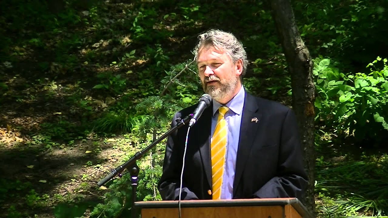 Croatian Ambassador at Cleveland Croatian Garden