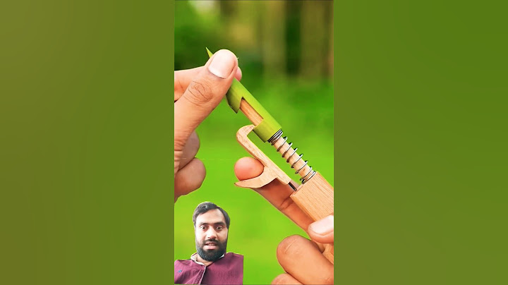 DIY Bamboo Creations with Mini Slingshots #Bamboo #Diy #Bambooart #Slingshots