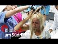 Ihre langen Haare werden abgeschnitten! Verdacht auf Hirnblutung! | Klinik am Südring | SAT.1 TV