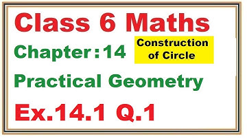 Ex.14.1 (Q.1) Chapter:14 Practical Geometry | Ncert Maths Class 6 | Cbse