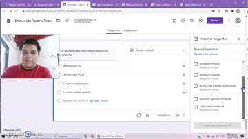 Reutilizar preguntas en Formularios de Google