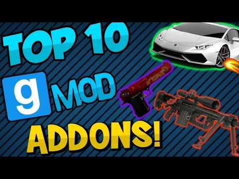 10 가지 최고의 GMOD ADDONS! (2016)