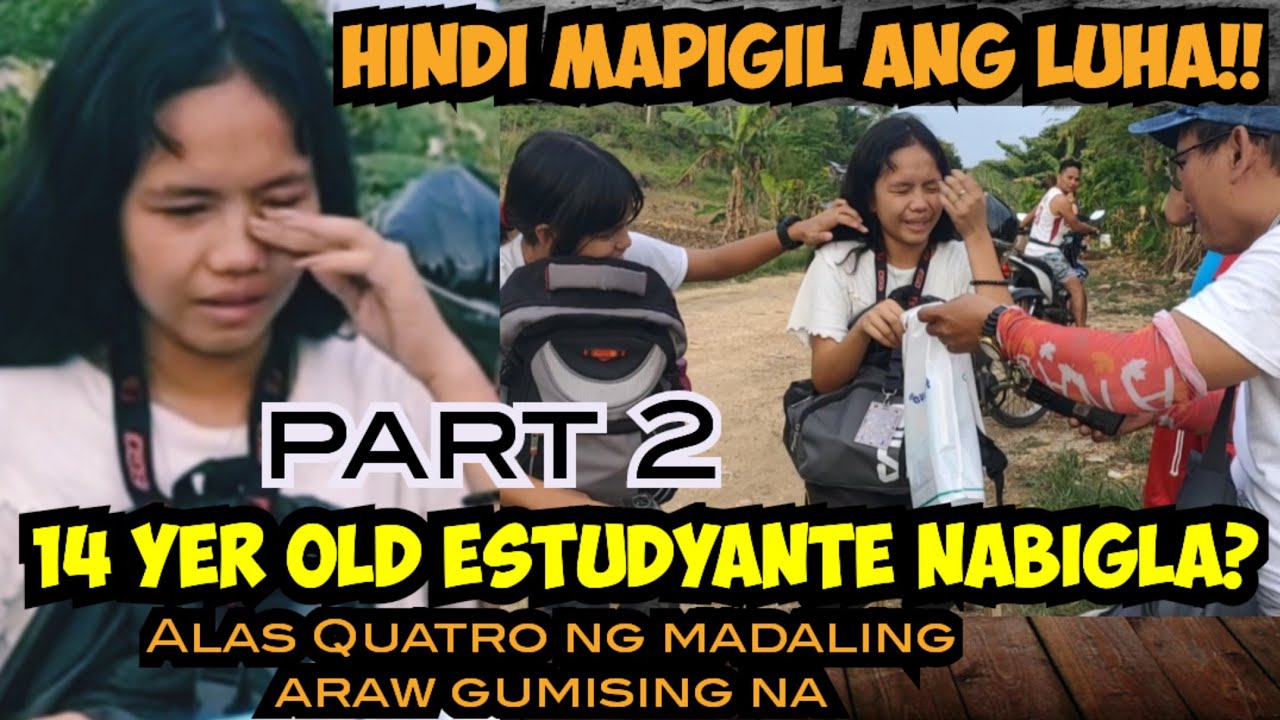 Ep2 ALAS Quatro ng madaling araw gumising na mag saing para pangbaon l Rene OC