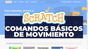 Cómo mover un objeto en  SCRATCH I Arriba, abajo, izquierda, derecha y saltar