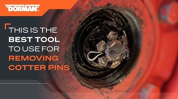 This is the BEST tool to use for removing cotter pins!