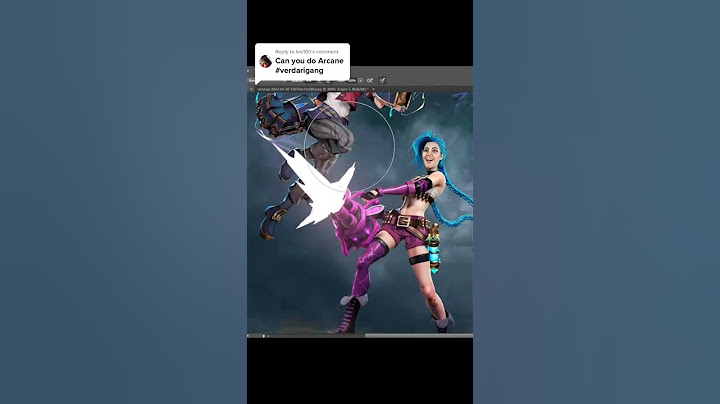 Ich spiele bei Arcane mit 😂 #photoidea