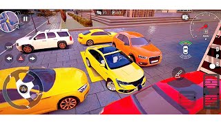 Jeu de conduite de voiture jaune - Parking Master Multijoueur - Android GamePlay #carsgames screenshot 4