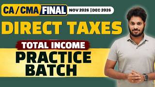 DT Practice Batch Day 1 | Total Income Problems 