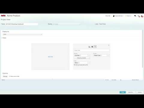Clarizen V6 Video Tutorial - Chart Views