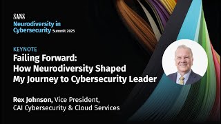 Keynote | Failing Forward: Neurodiversity in Cyber