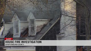 Early morning house fire under investigation in Spartanburg Co.