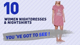 Women Nightdresses & Nightshirts, Amazon Uk Best Sellers Collection // Women's Fashion 2017