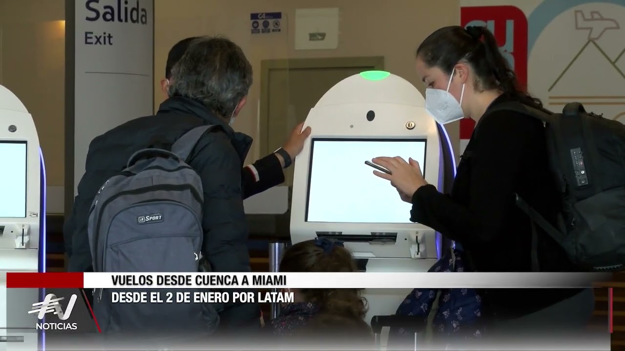 Vuelos Cuenca a Miami desde el 2 de enero por LATAM