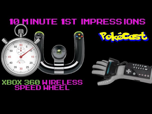 10 Minute 1st Impressions : Xbox 360 Wireless Speed Wheel - YouTube