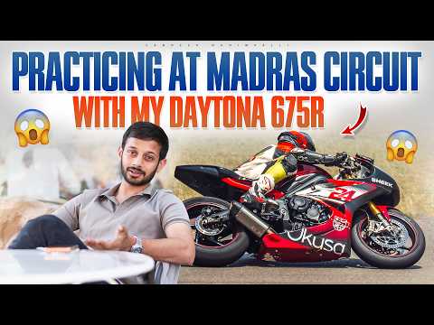 Practicing at Madras Circuit with My Daytona 675R| What’s Coming Next?| Sandeep Nadimpalli | Telugu|