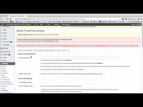 how to setup your wordpress website for an itunes podcast