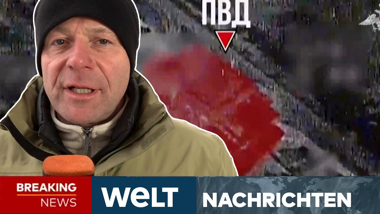 PUTINS KRIEG: Heftige Kämpfe an Front! Russland verstärkt Angriffe auf Ukraine | WELT LIVE